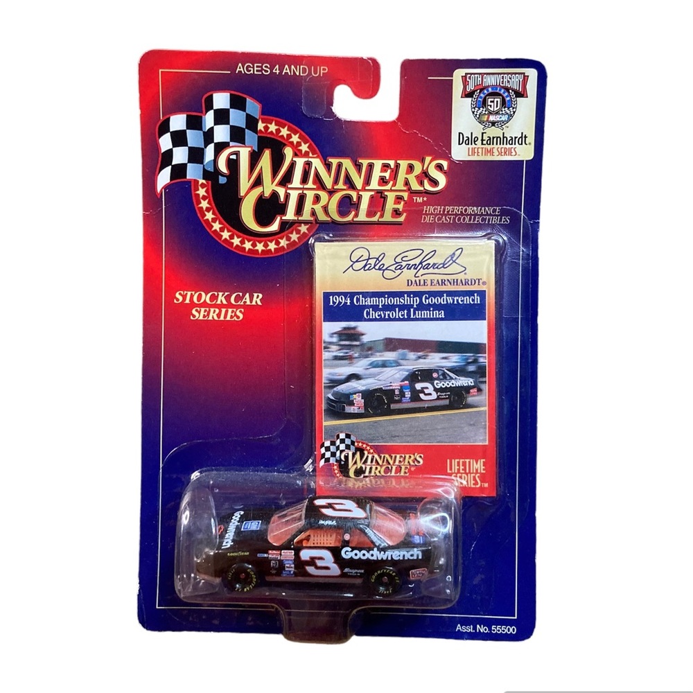 Winner’s Circle Dale Earnhardt die cast collectible 1998 Hasbro